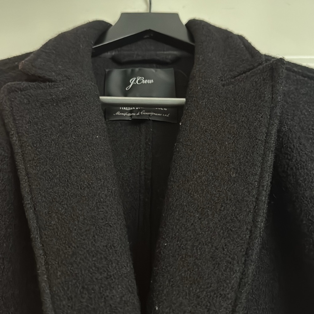 Daphne Topcoat in Italian Boiled Wool - Picture 3 of 7